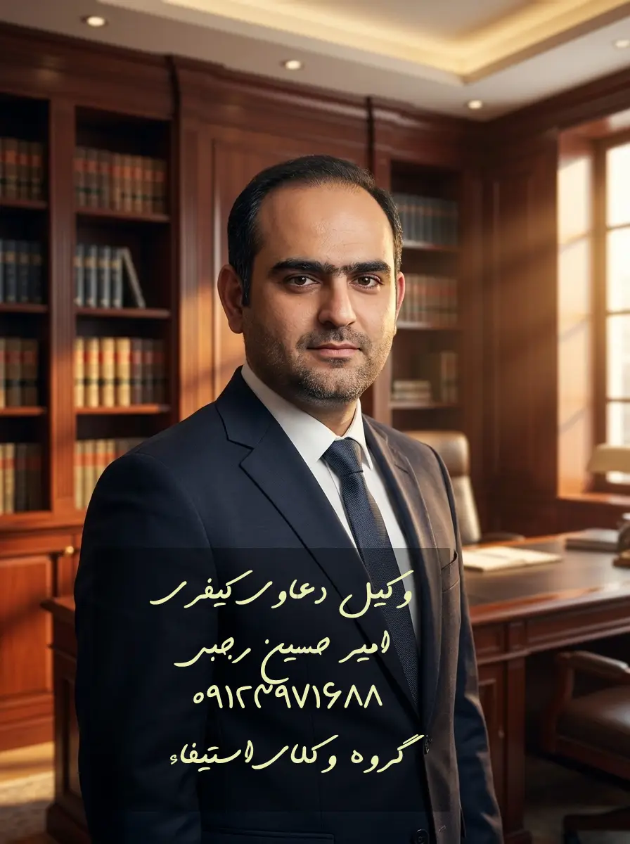 وکیل دعاوی کیفری امیر حسین رجبی