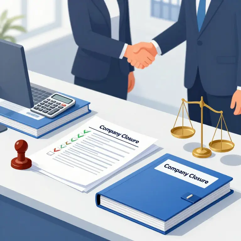 چگونه بدون بدهی مالیاتی و مسئولیت کیفری شرکت را ببندیم؟