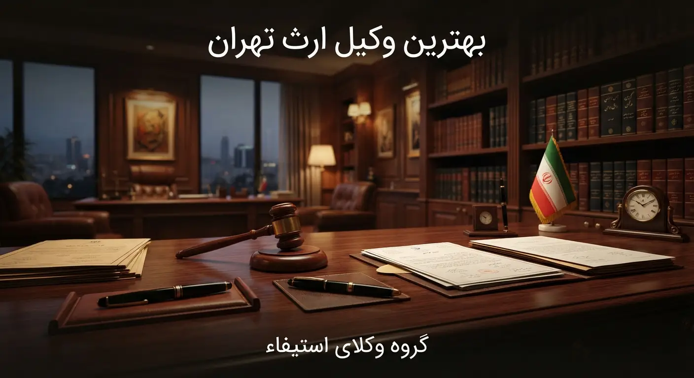 بهترین وکیل ارث تهران (در سال 1404) امیر حسین رجبی