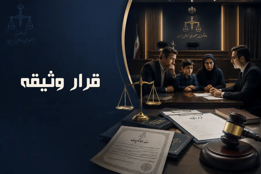 قرار وثیقه چیست؟ شرایط، مبلغ، اعتراض و تبدیل آن در قانون ایران