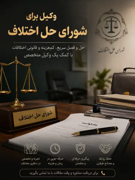 وکیل برای شورای حل اختلاف: آنچه قبل از مراجعه باید بدانید (راهنمای کامل ۱۴۰۴)