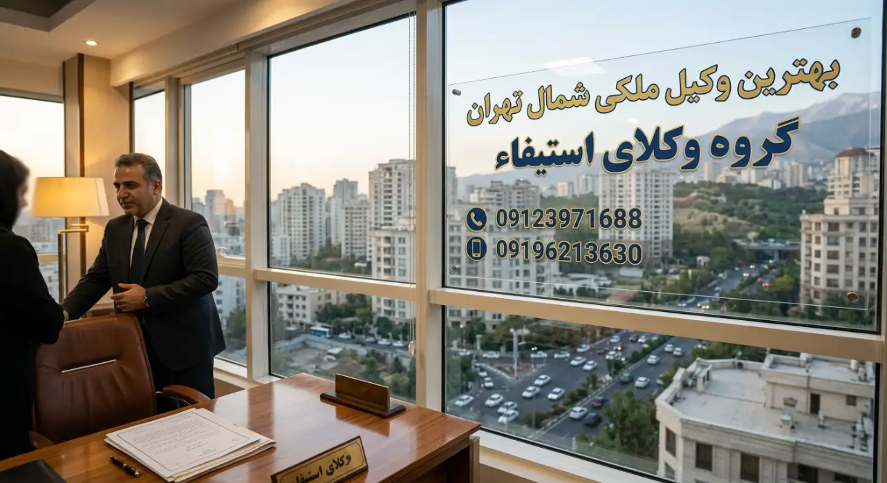 بهترین وکیل ملکی در شمال تهران امیر حسین رجبی
